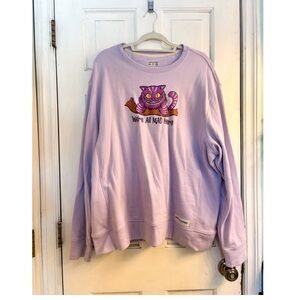 Life Is Good Alice in Wonderland “We’re All Mad Here” Sweatshirt